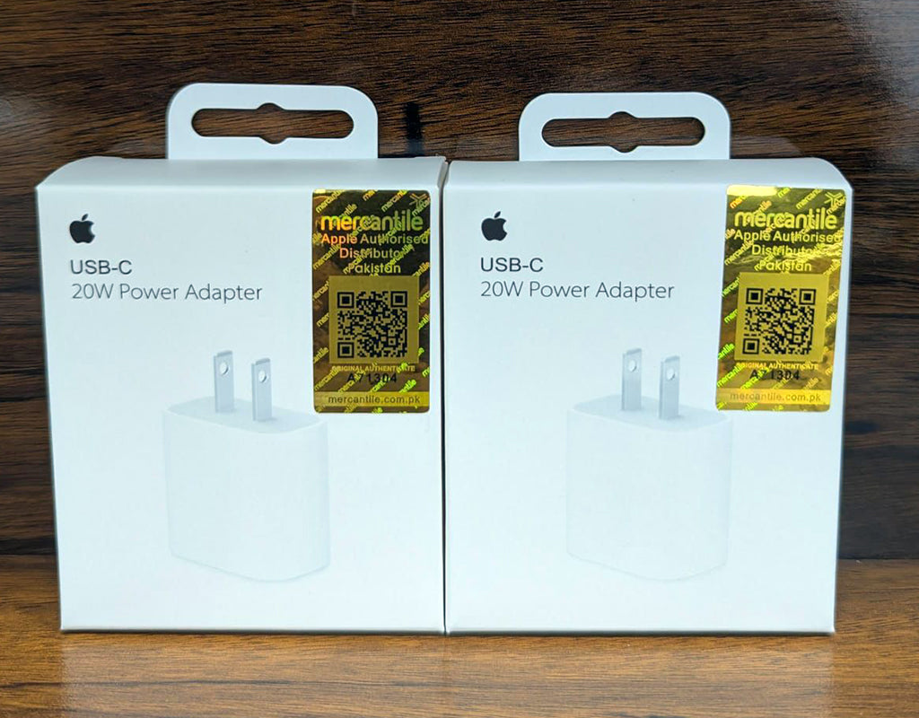 Apple 20W USB-C Fast Charger | Original 20W Power Adapter for iPhone & iPad