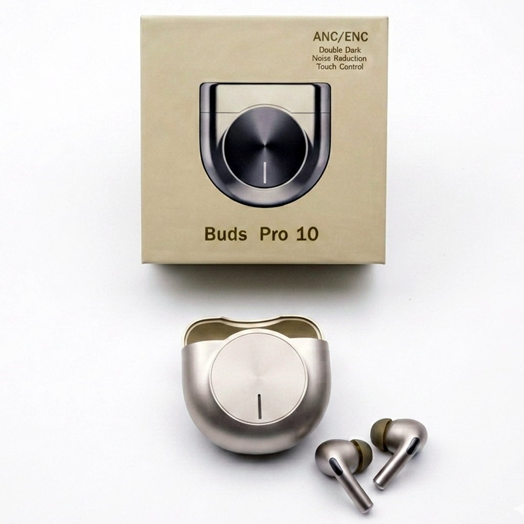 Buds Pro 10 Latest Wireless Bluetooth Earbuds with ANC/ENC Noise Reduction