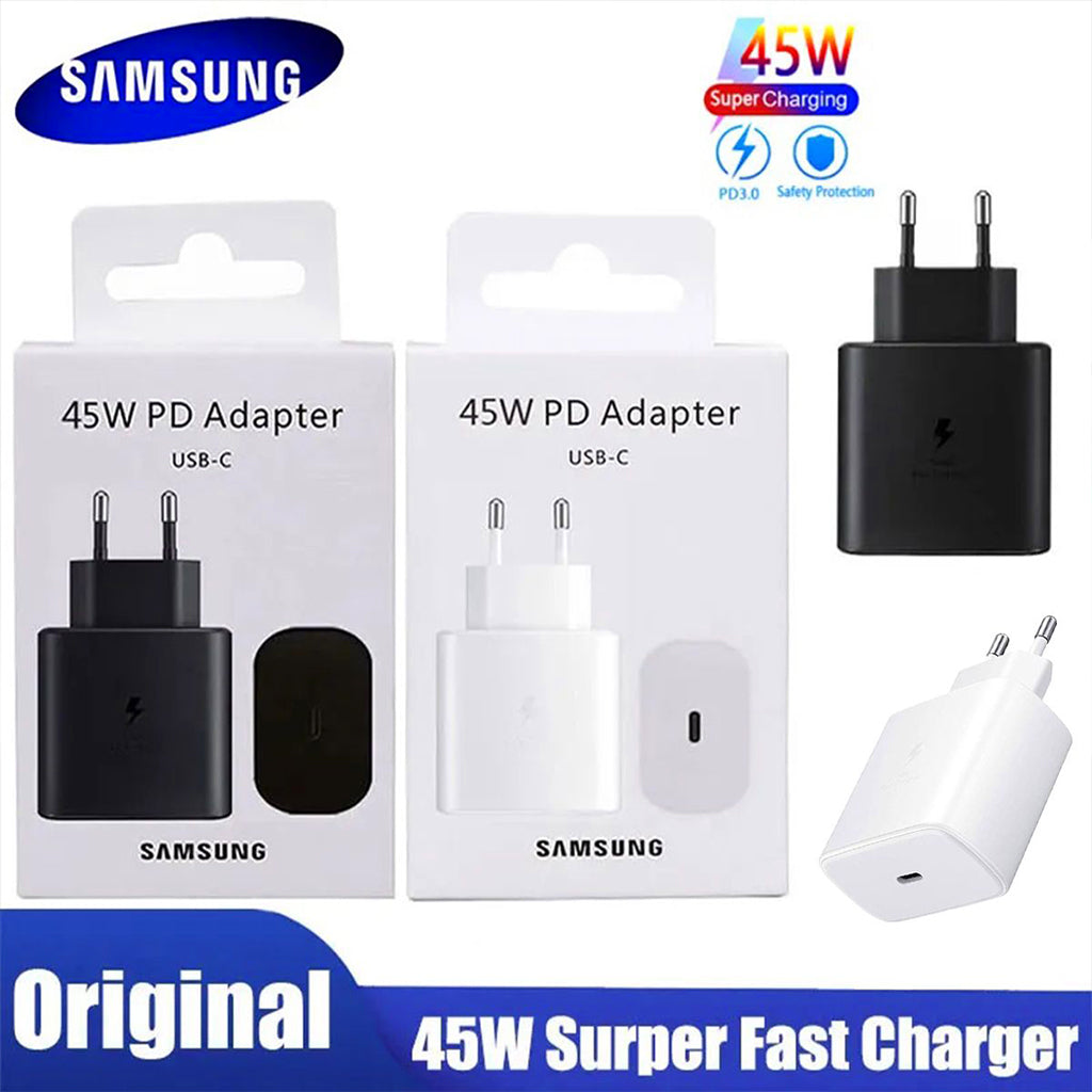 Samsung 45W Super Fast Charger Adapter | USB-C PD Fast Charging