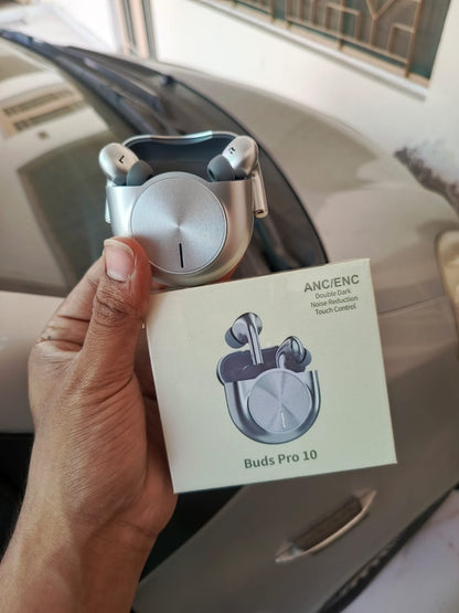 Buds Pro 10 Latest Wireless Bluetooth Earbuds with ANC/ENC Noise Reduction