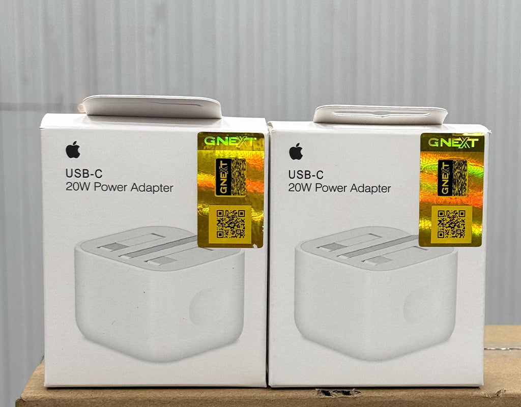 Apple 20W USB-C Fast Charger | Original 20W Power Adapter (US 3-Pin Plug)