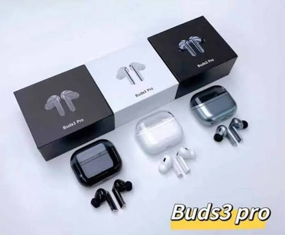 Buds Pro 3 Premium Wireless Earbuds with Extra Bass