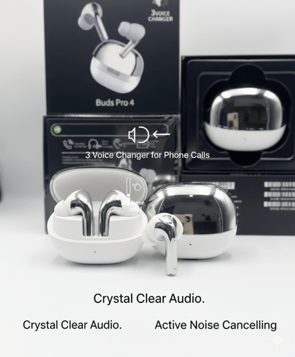 Buds Pro 4 Earbuds with 3 Voice Changer