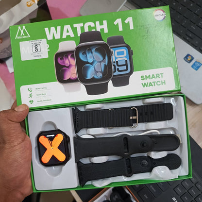 Watch 11 Max42 AMOLED Smart Watch | Bluetooth Calling Smartwatch