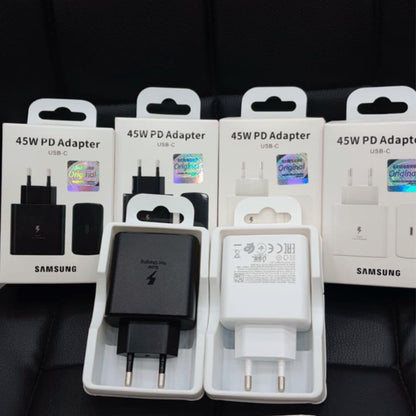 Samsung 45W Super Fast Charger Adapter | USB-C PD Fast Charging