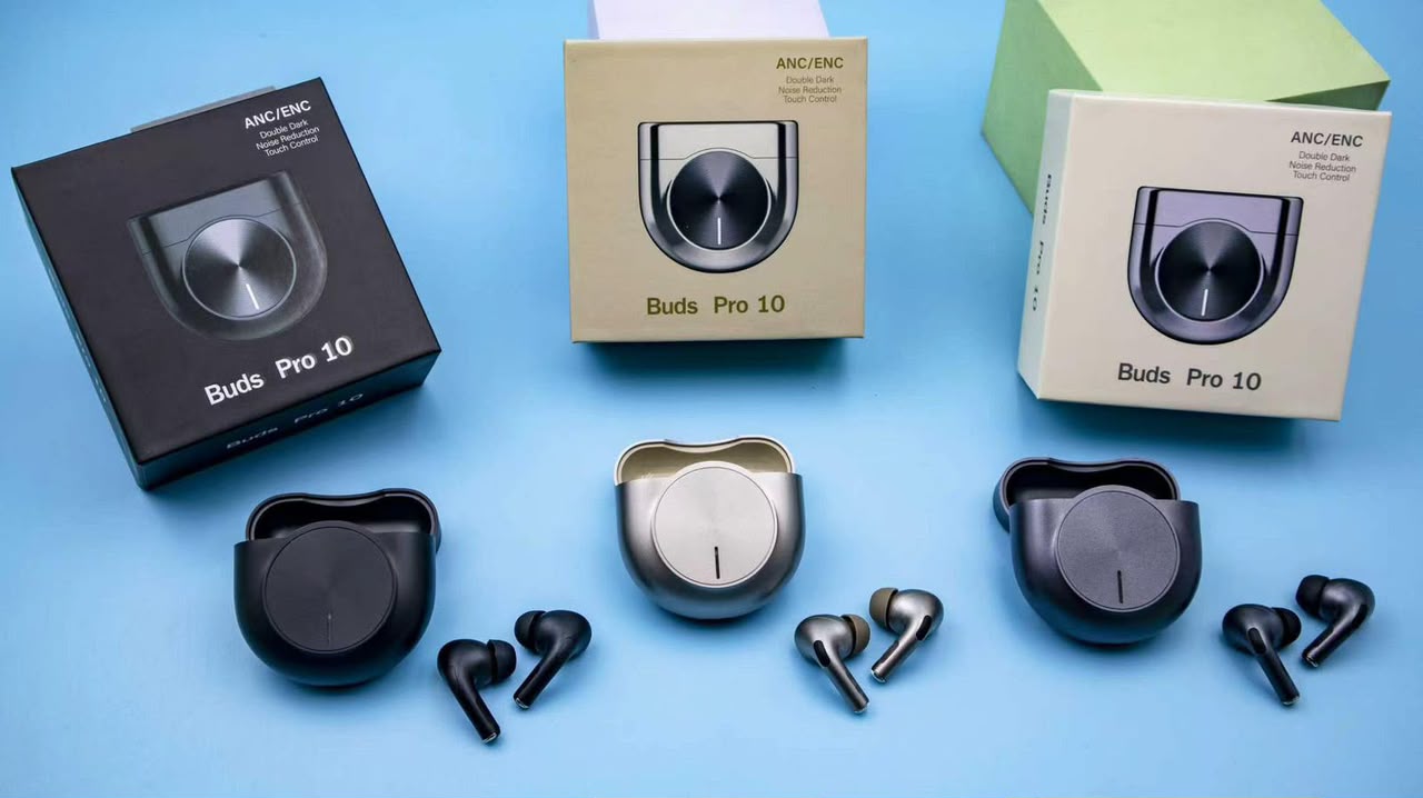 Buds Pro 10 Latest Wireless Bluetooth Earbuds with ANC/ENC Noise Reduction