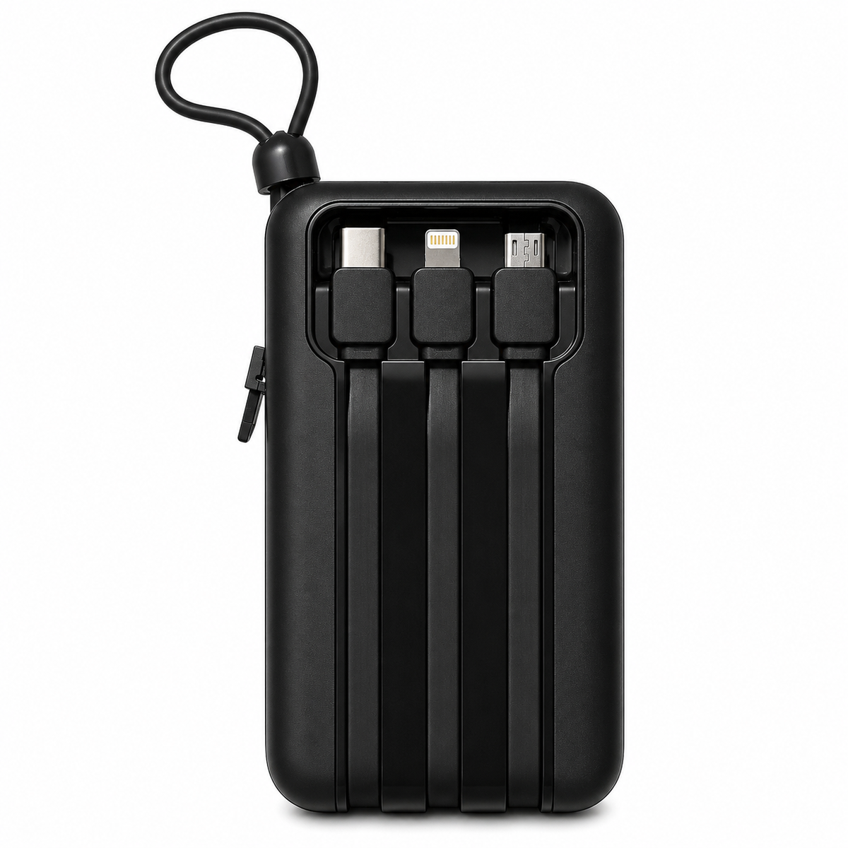 Yoobao 20000mAh 22.5W Fast Charging Power Bank with Built-in USB-C, Lightning & Micro USB Cables