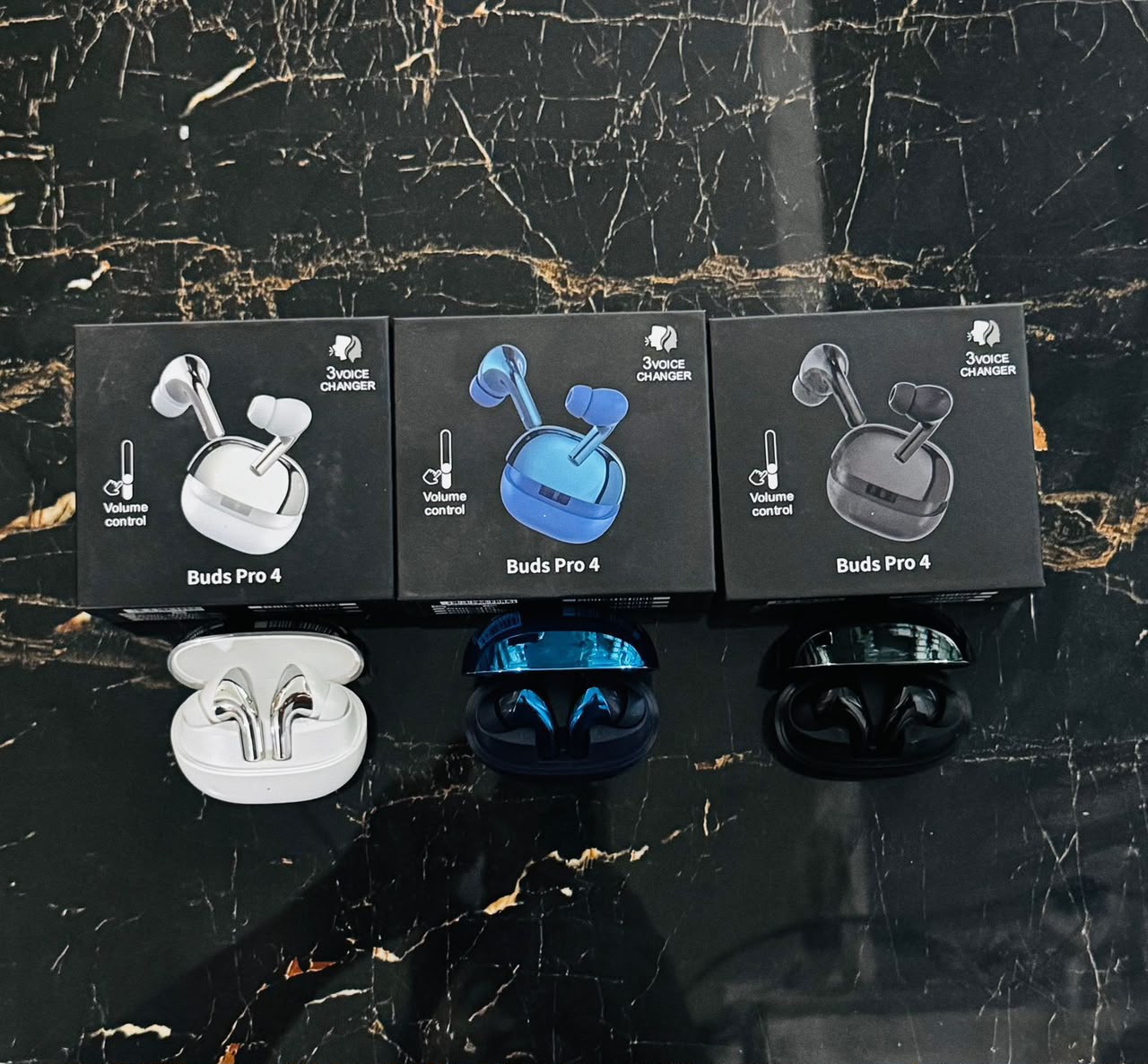 Buds Pro 4 Earbuds with 3 Voice Changer