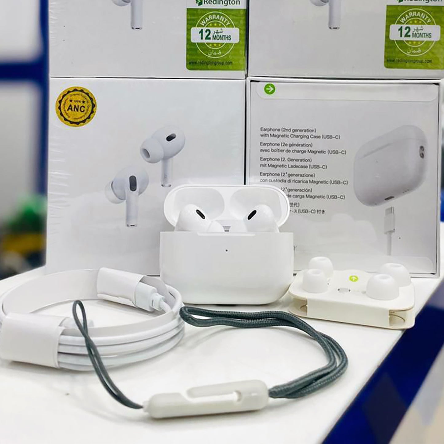 Airpods Pro 2 Active Noise Cancellation white