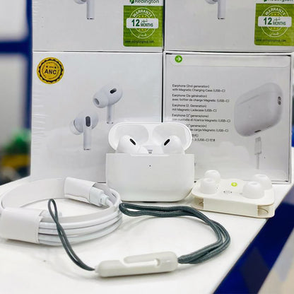 Airpods Pro 2 Active Noise Cancellation white