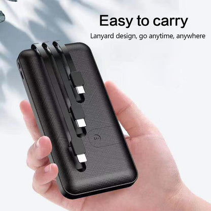J-Cell J-102 10000mAh Power Bank | 4-in-1 Fast Charging Power Bank