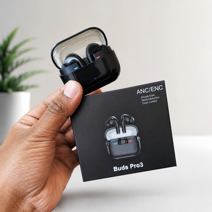Buds Pro 3 Premium Wireless Earbuds with Extra Bass