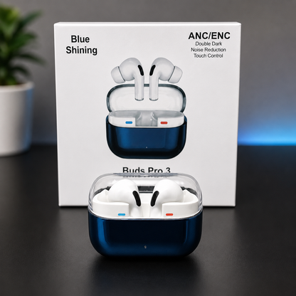 Buds Pro 3 Premium Wireless Earbuds with Extra Bass