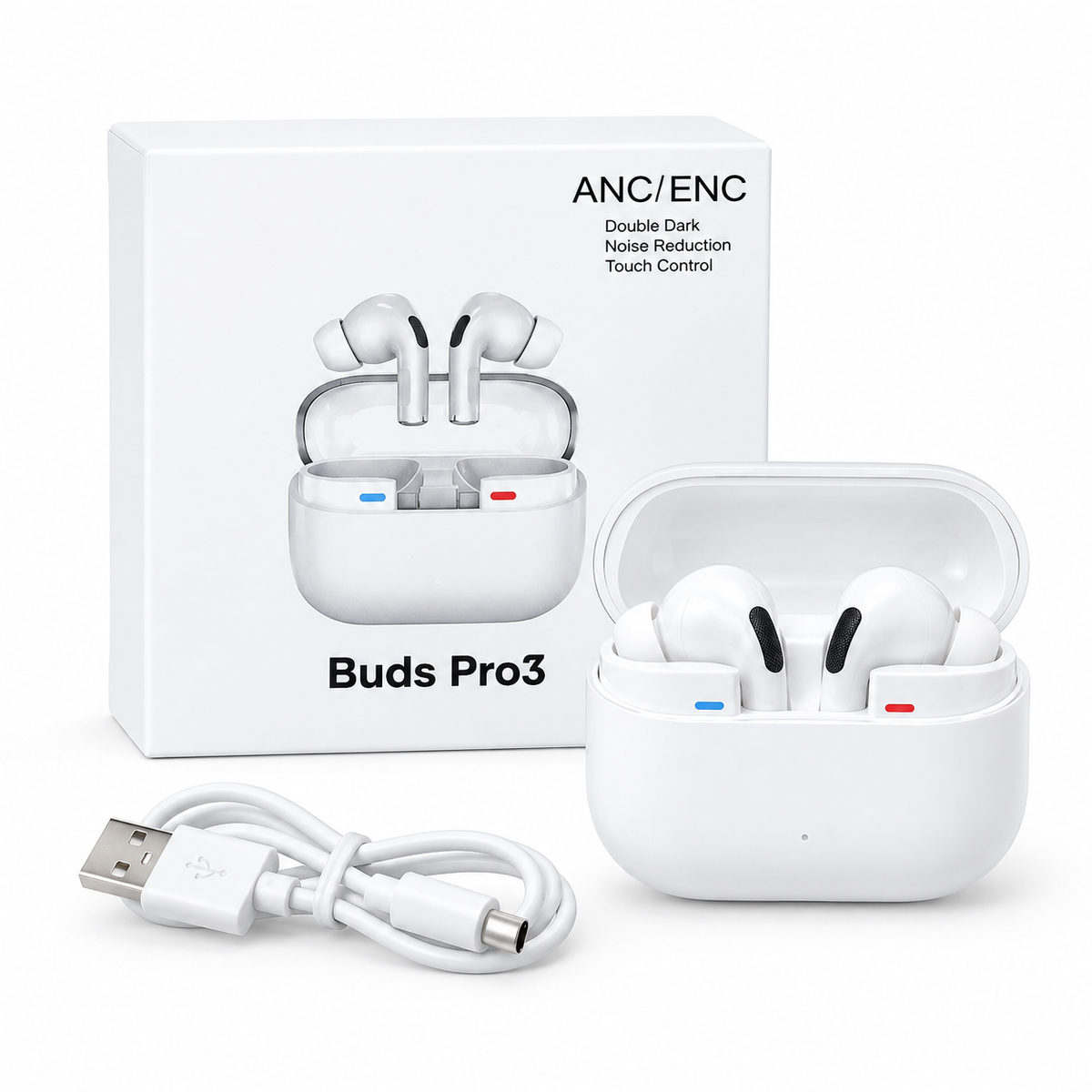 Buds Pro 3 Premium Wireless Earbuds with Extra Bass