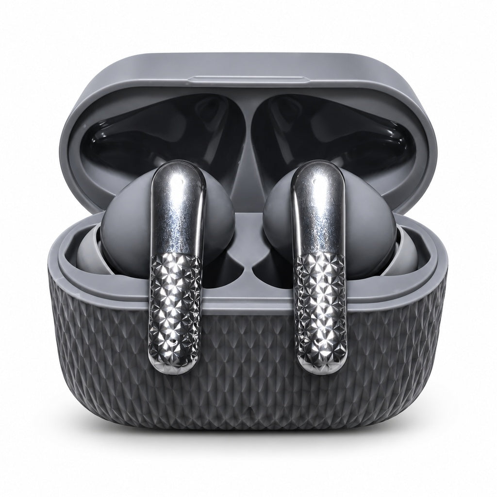 Buds Pro 5 gray-1 on white background